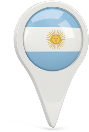 Argentina Location Pin Icon