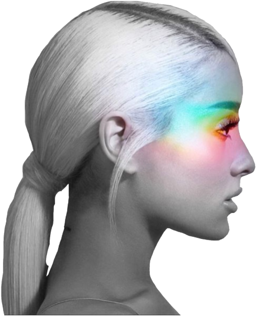 Ariana Grande Rainbow Glow Profile