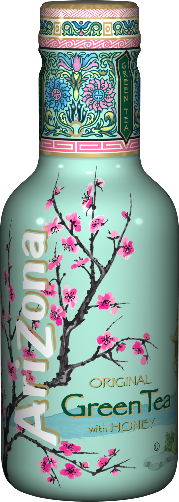 Arizona Green Teawith Honey Bottle