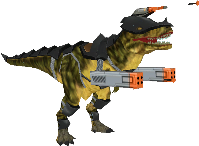 Armed Tyrannosaurus Rex3 D Model