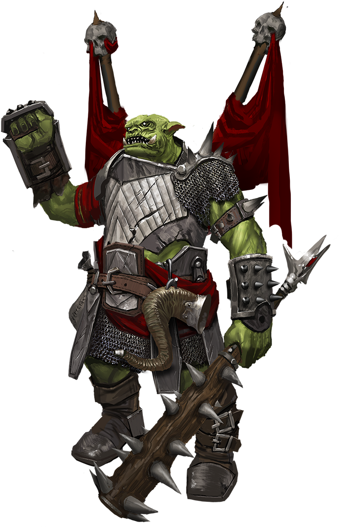 Armored Orc Warrior