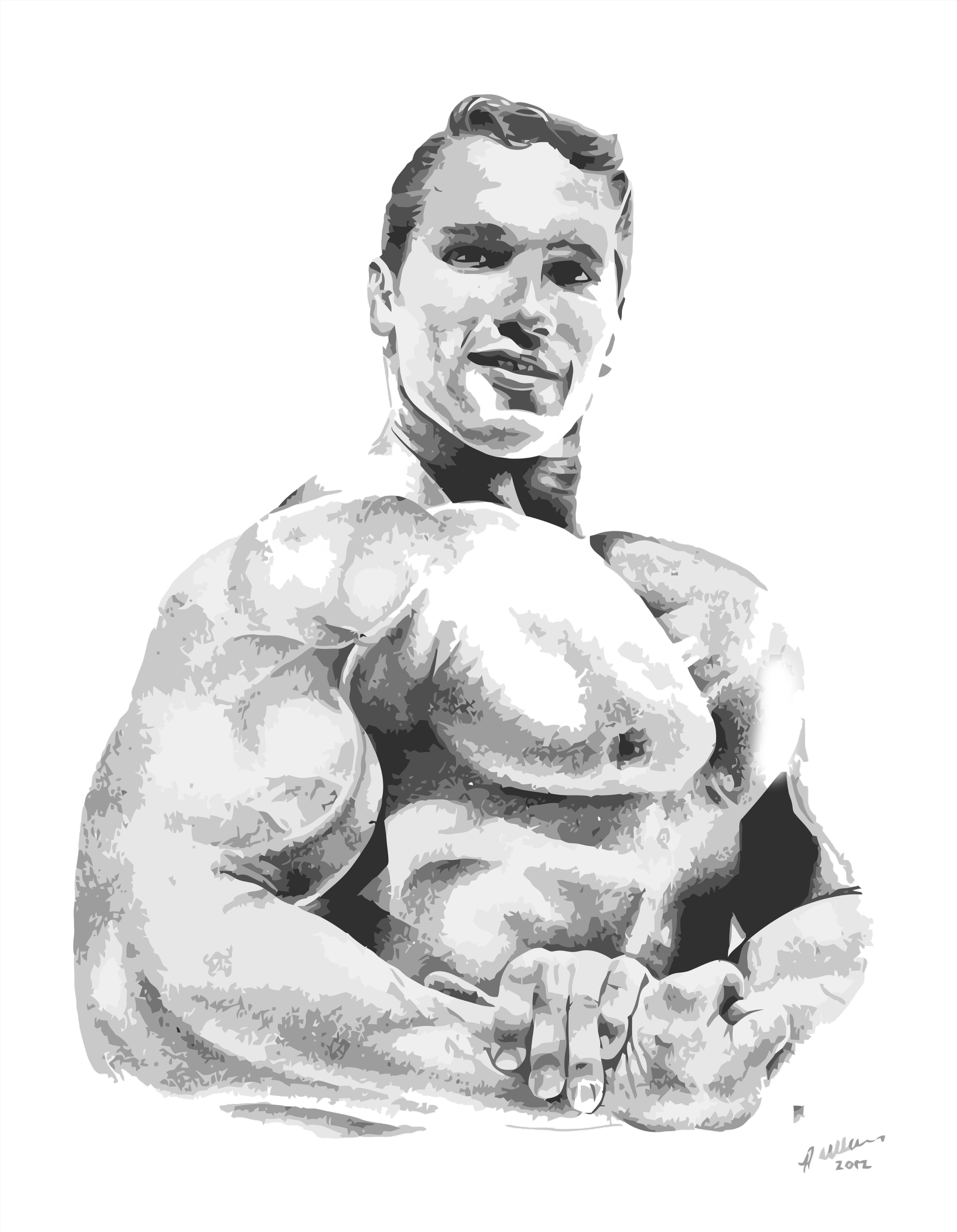 Arnold Schwarzenegger Classic Pose