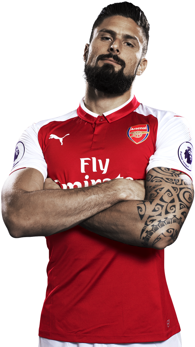 Arsenal Player Confident Pose