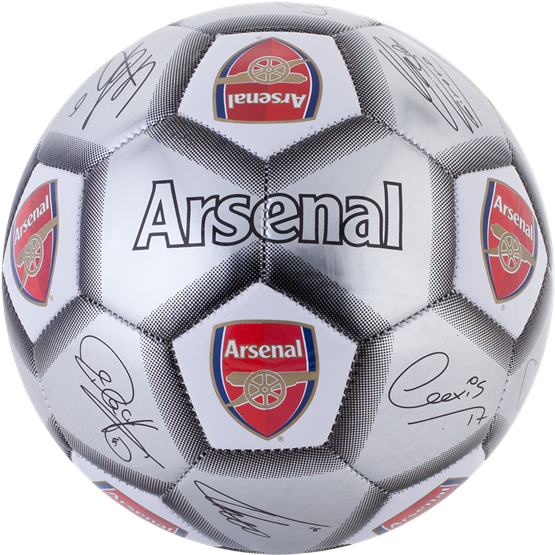 Arsenal Signed Football Memorabilia