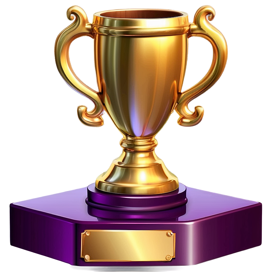 Art Cartoon Trophy Png Dsf