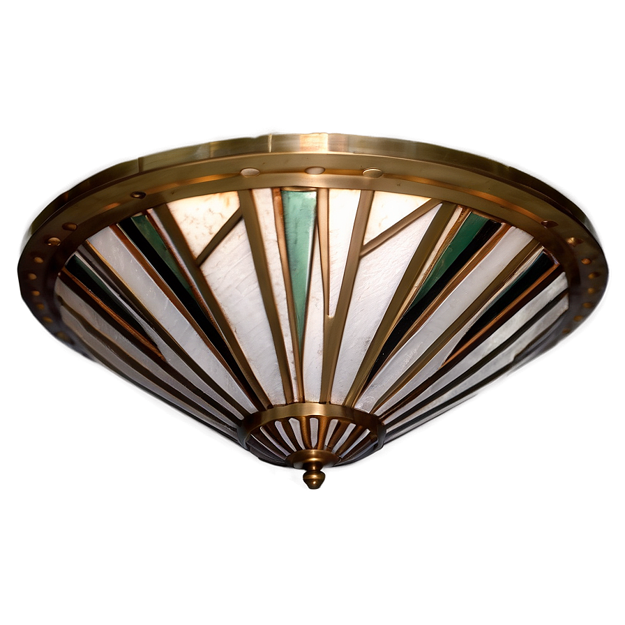 Art Deco Ceiling Light Png 33