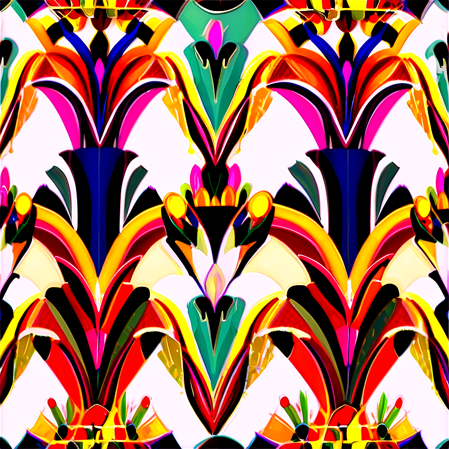 Art Deco Pattern Png Cjl8