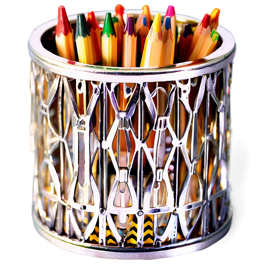 Art Deco Pencil Holder Png 89