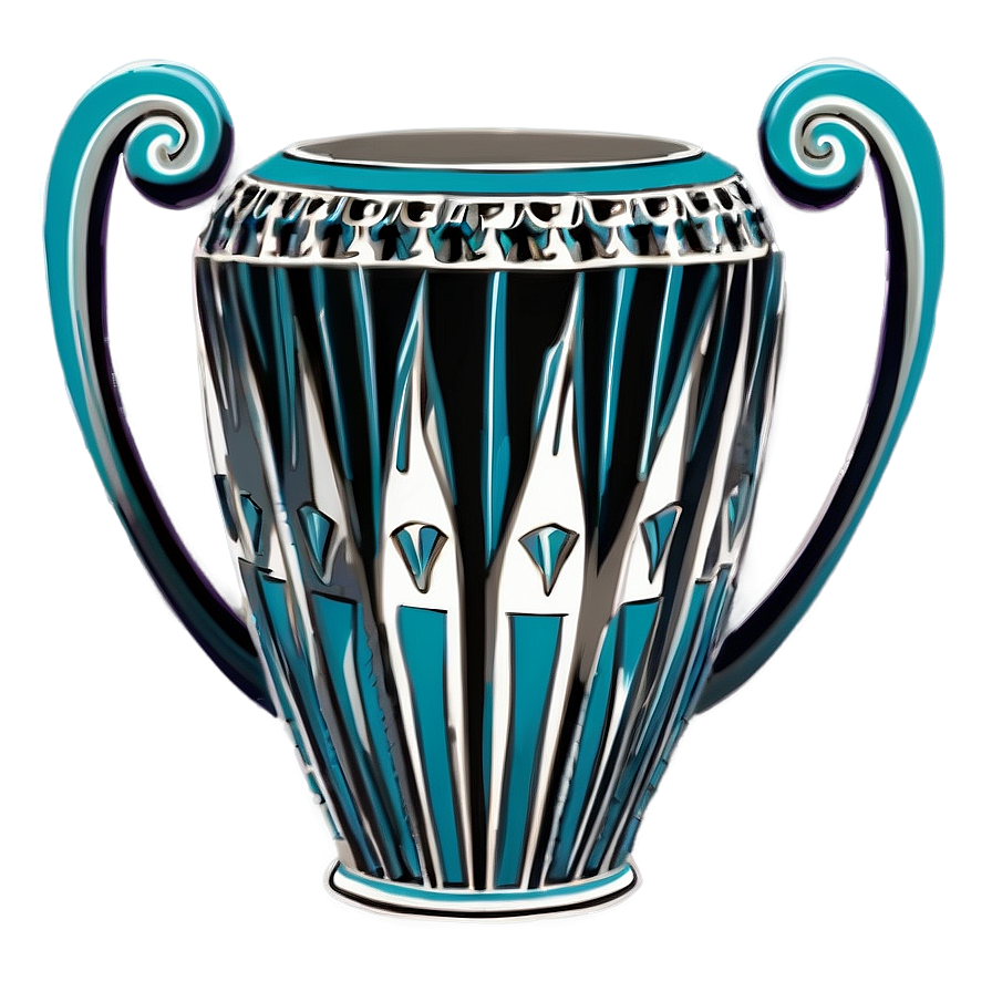 Art Deco Vase Png Cnm41