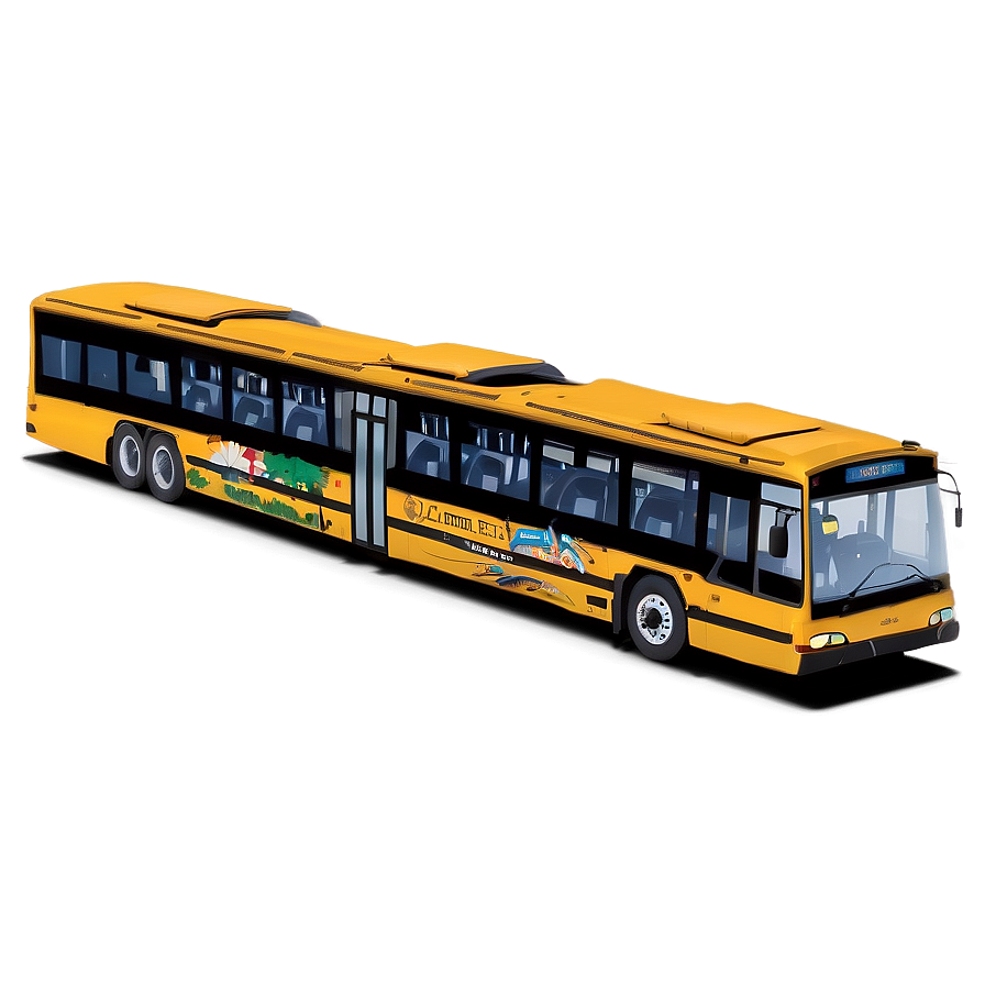 Articulated Bus Png Okm