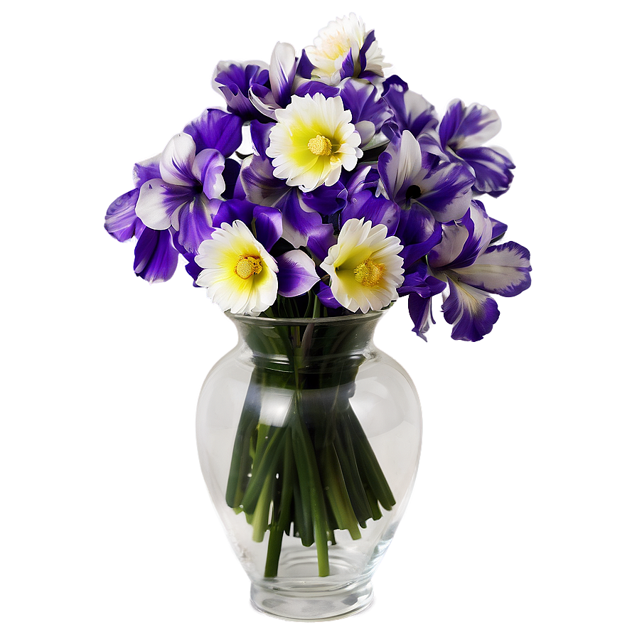 Artificial Flowers In Vase Png 57