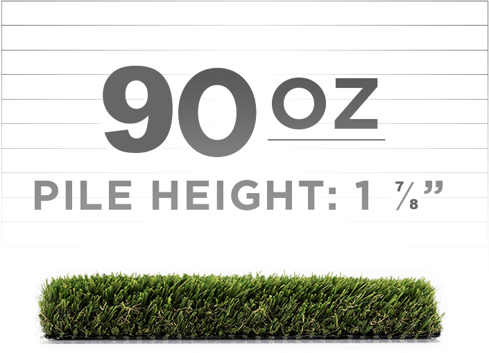 Artificial Grass Specifications90oz
