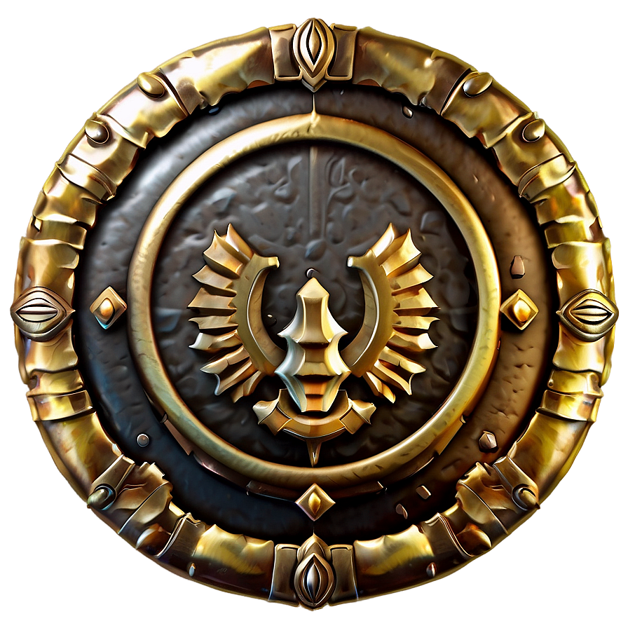 Artisan Gold Shield Png Jcq