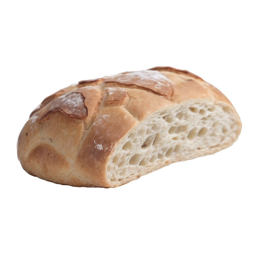 Artisanal Ciabatta Bread Png 05232024