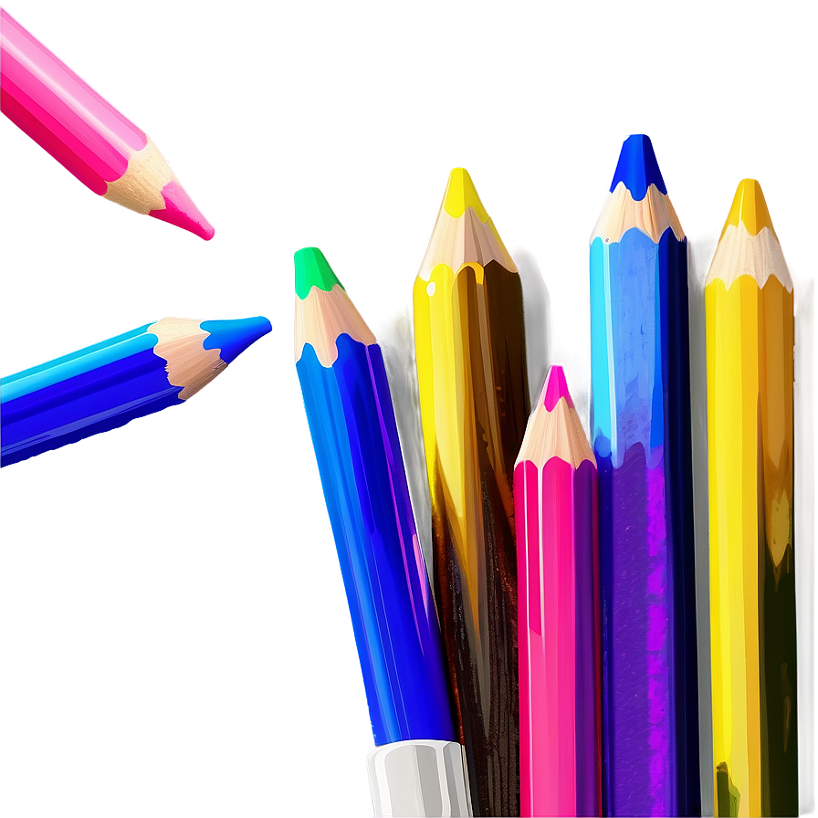 Artist Colored Pencils Png Abb