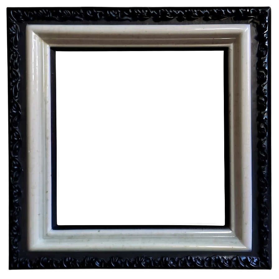 Artistic Black Frame Png Rjd28