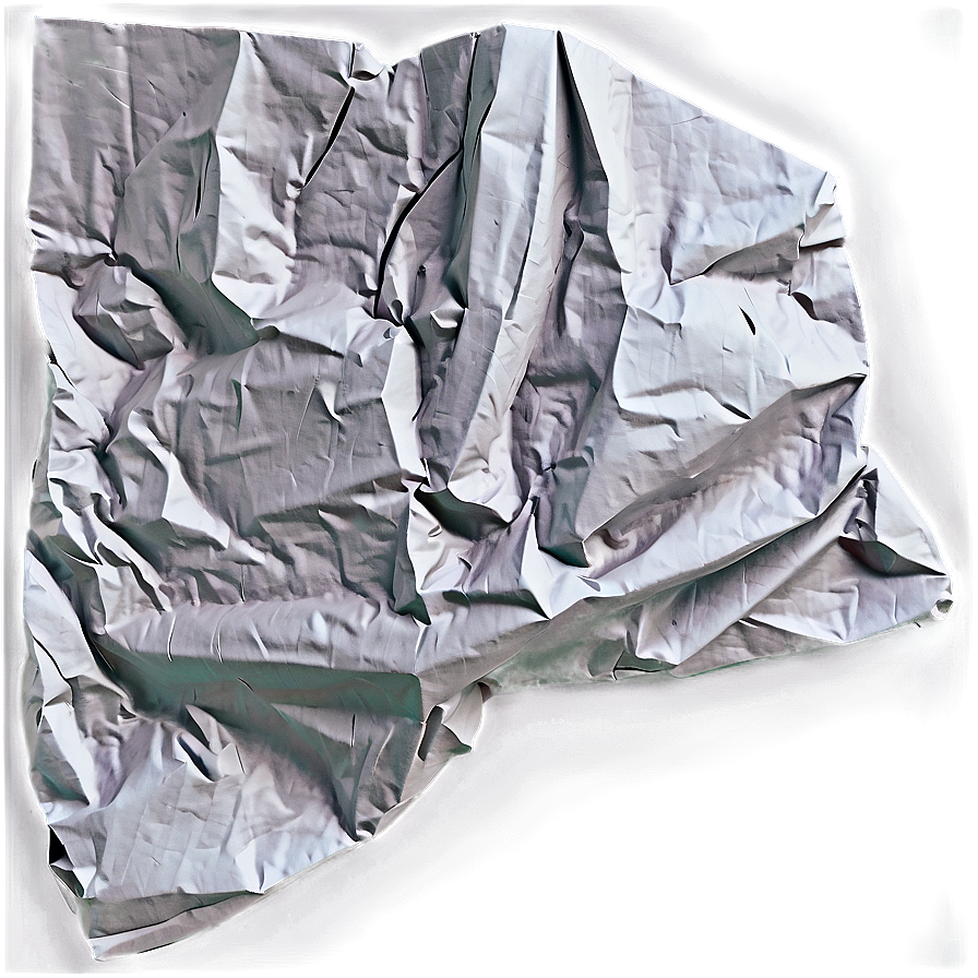 Artistic Crumpled Paper Png 05242024