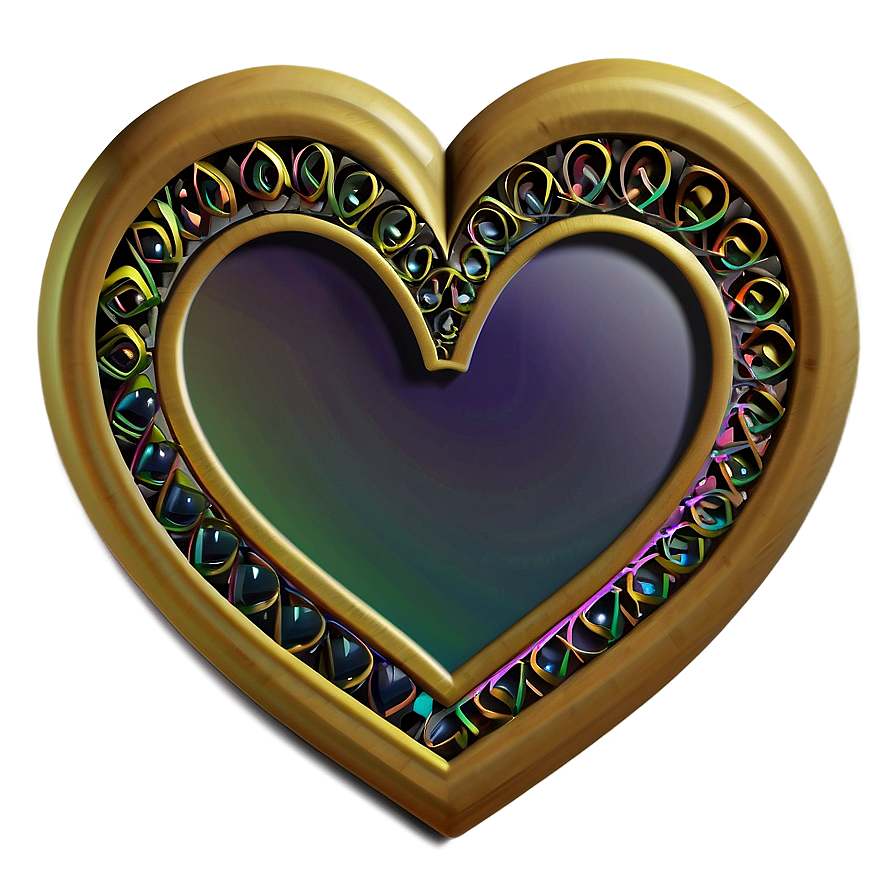 Artistic Heart Doodle Png 06262024