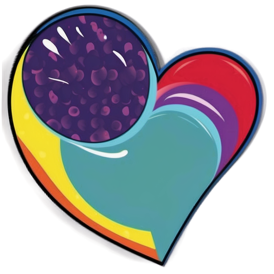 Artistic Heart Illustration Png 06202024