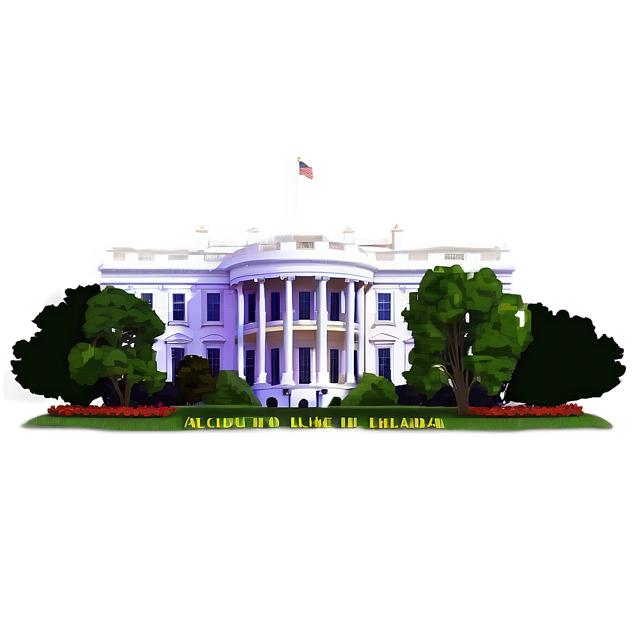 Artistic Rendering Of White House Png 06252024