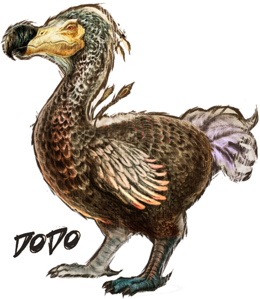 Artistic Renderingof Dodo Bird