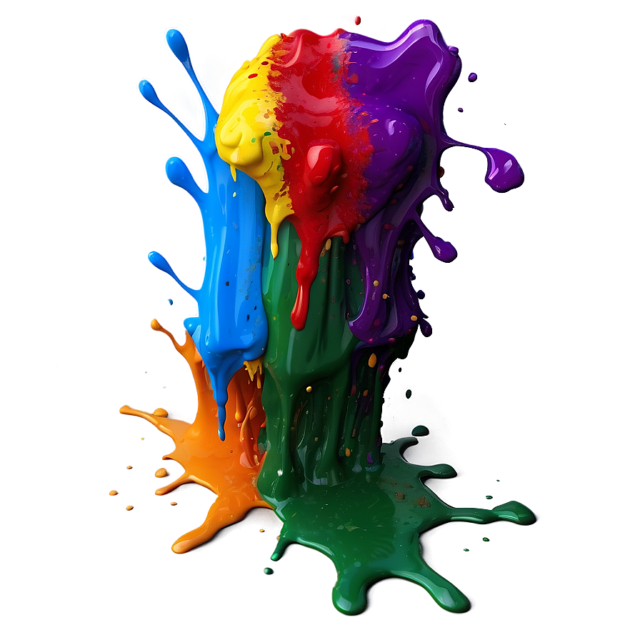 Artistic Spray Paint Splatter Png Wev30