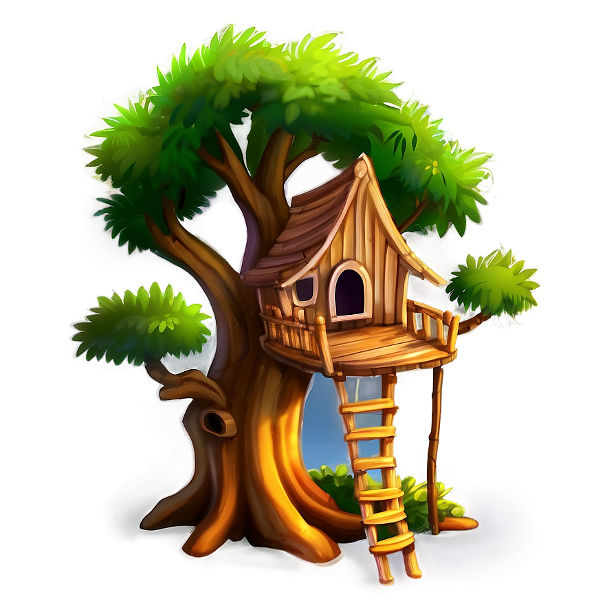 Artistic Tree House Png Rwp21