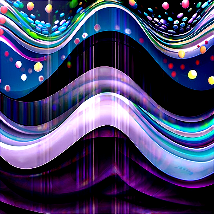 Artistic Wave Pattern Png Fff