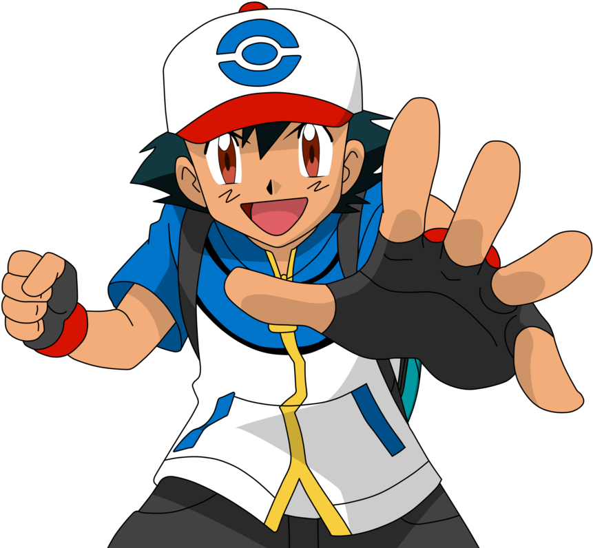 Ash Ketchum Pokemon Anime Character