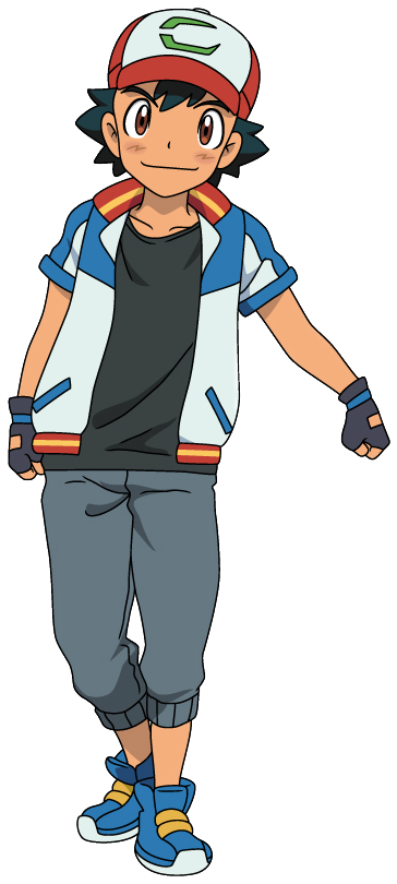 Ash Ketchum Pokemon Character