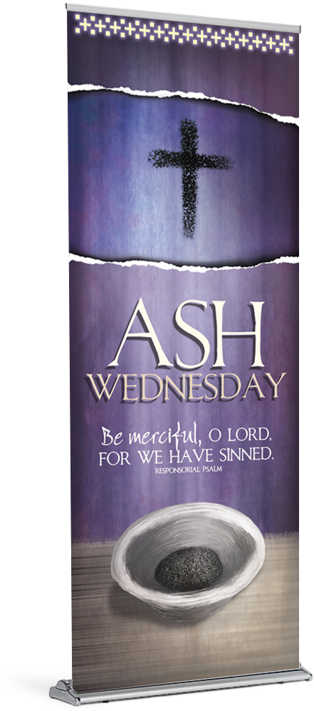 Ash Wednesday Banner Design