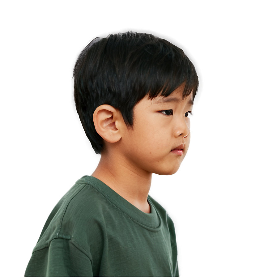 Asian Boy Hair Png Vec71