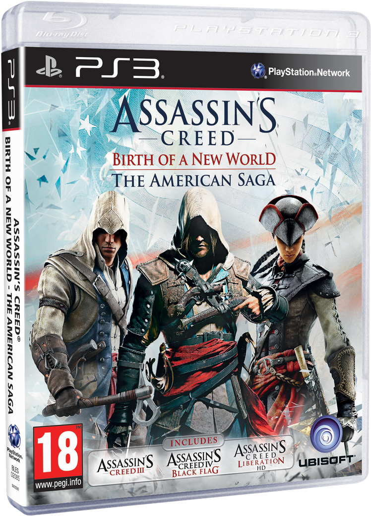 Assassins Creed American Saga P S3 Cover