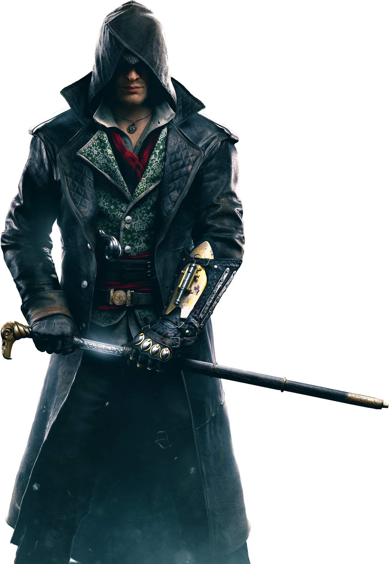 Assassins Creed Characterwith Hidden Bladeand Cane Sword