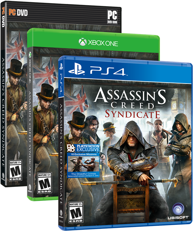 Assassins Creed Syndicate Game Covers