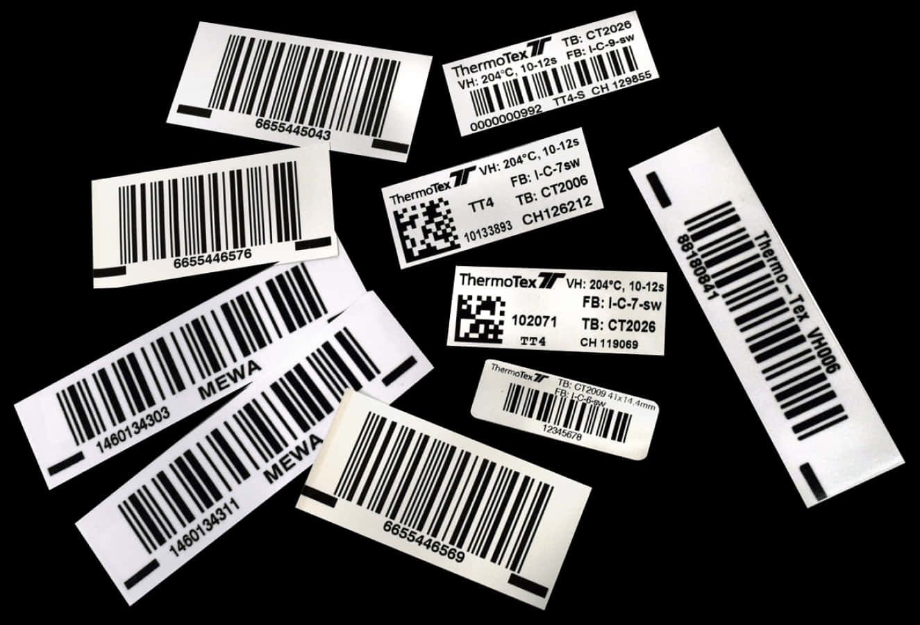 Assorted Barcodes Blackand White