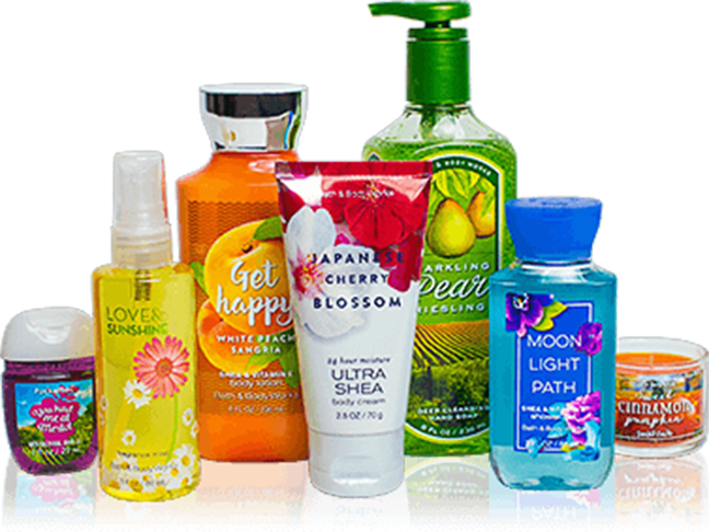 Assorted Bathand Body Products Collection