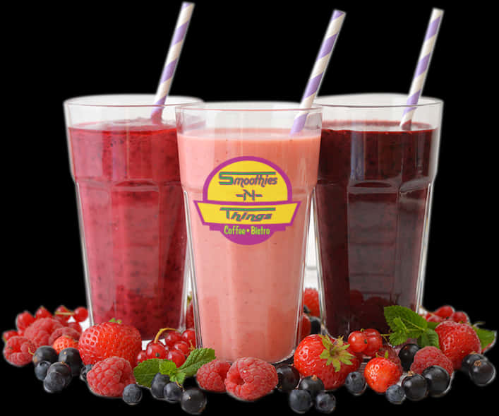 Assorted Berries Smoothies