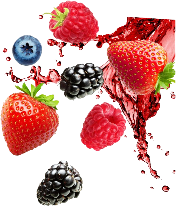 Assorted Berries Splash