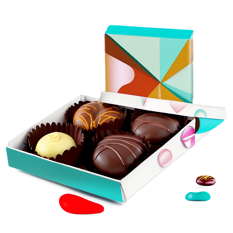 Assorted Box Of Chocolates Png Pgy27