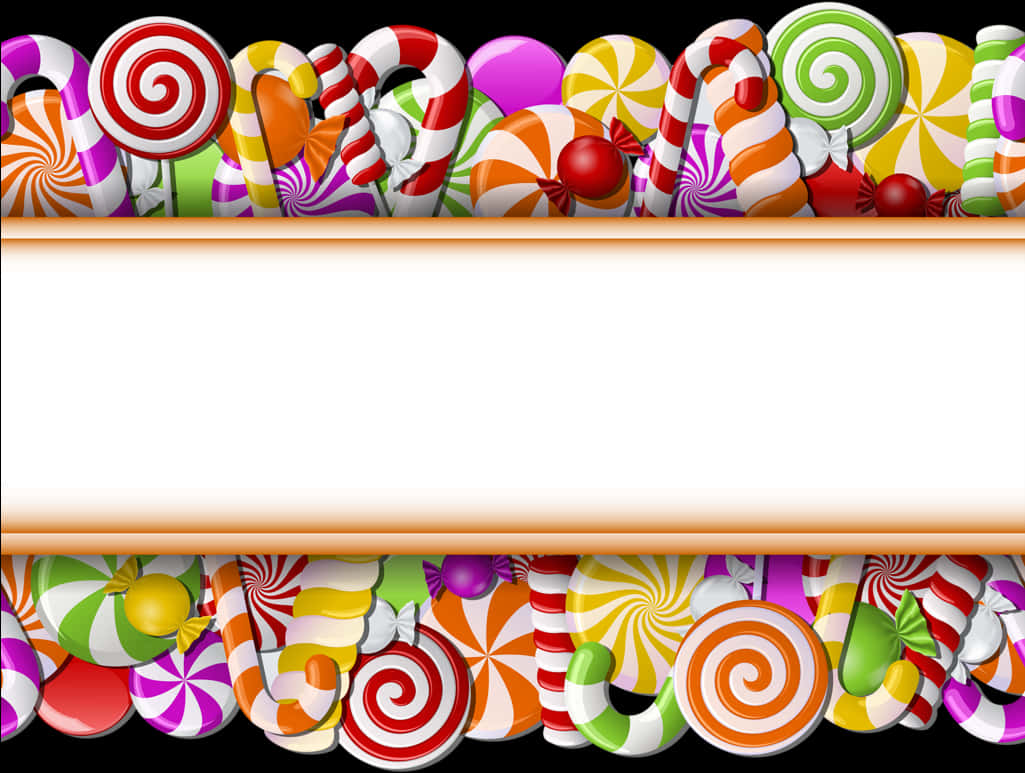 Assorted Candy Collection Banner