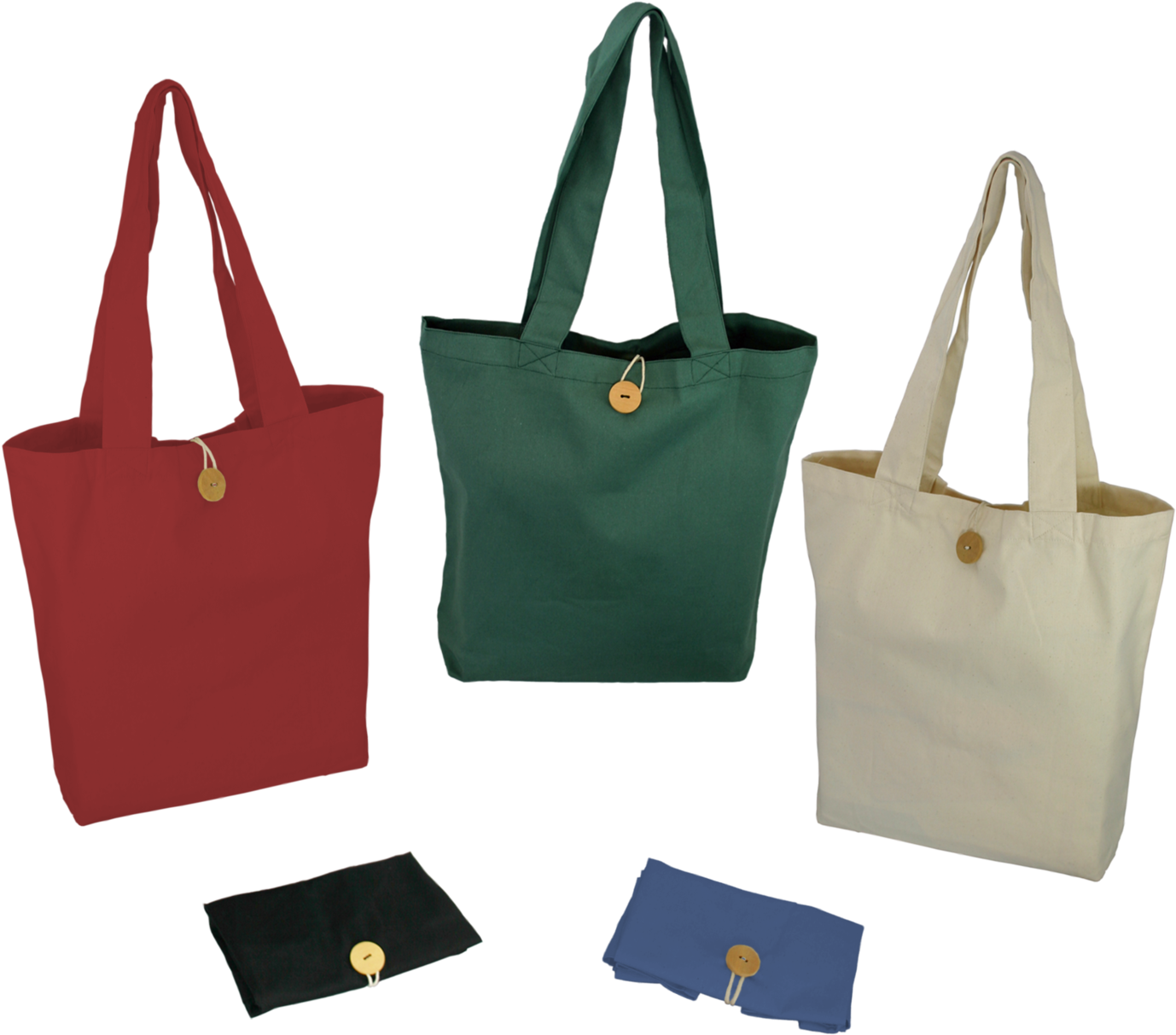 Assorted Canvas Tote Bags