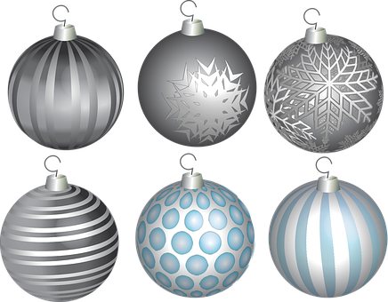 Assorted Christmas Ornaments Collection