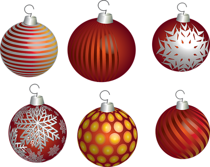 Assorted Christmas Ornaments Collection