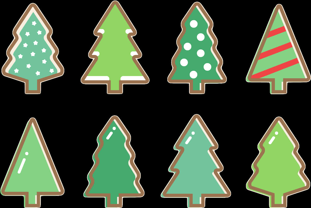 Assorted Christmas Tree Designs