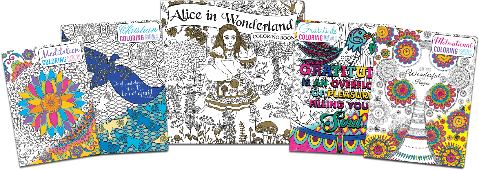 Assorted Coloring Books Collection