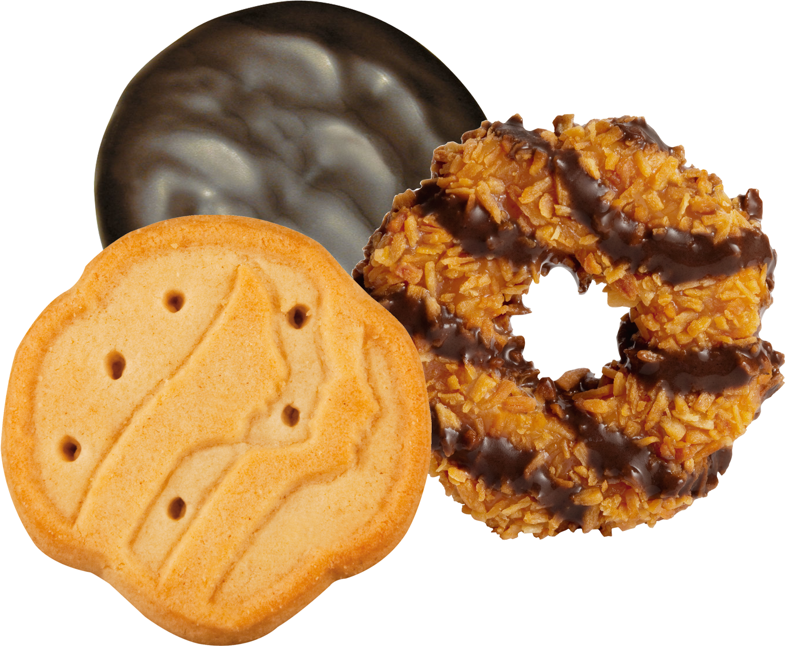 Assorted Cookies Transparent Background