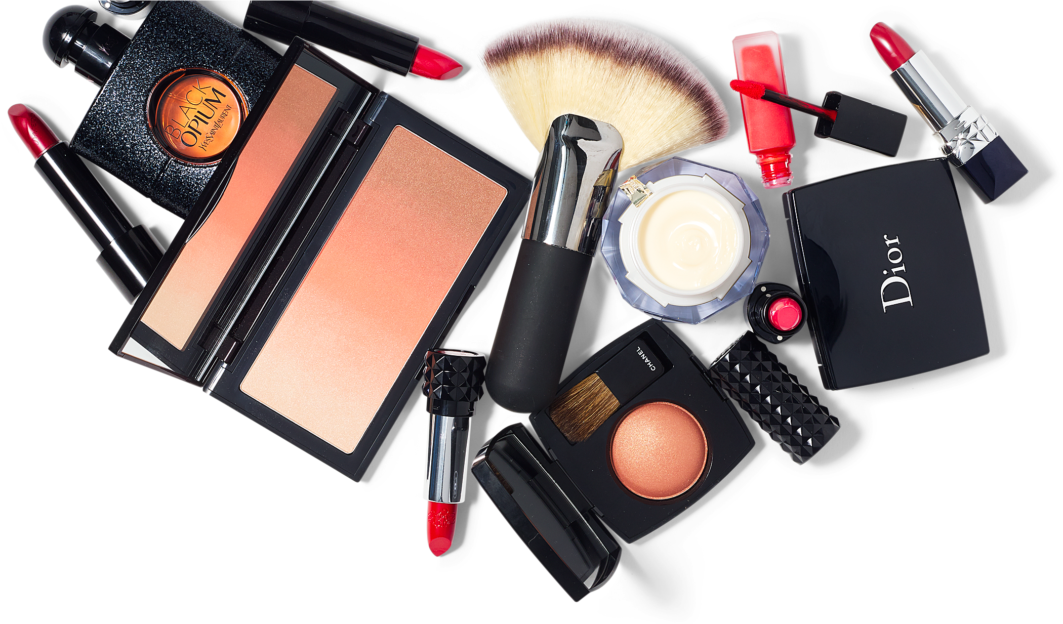 Assorted Cosmetic Products Collection