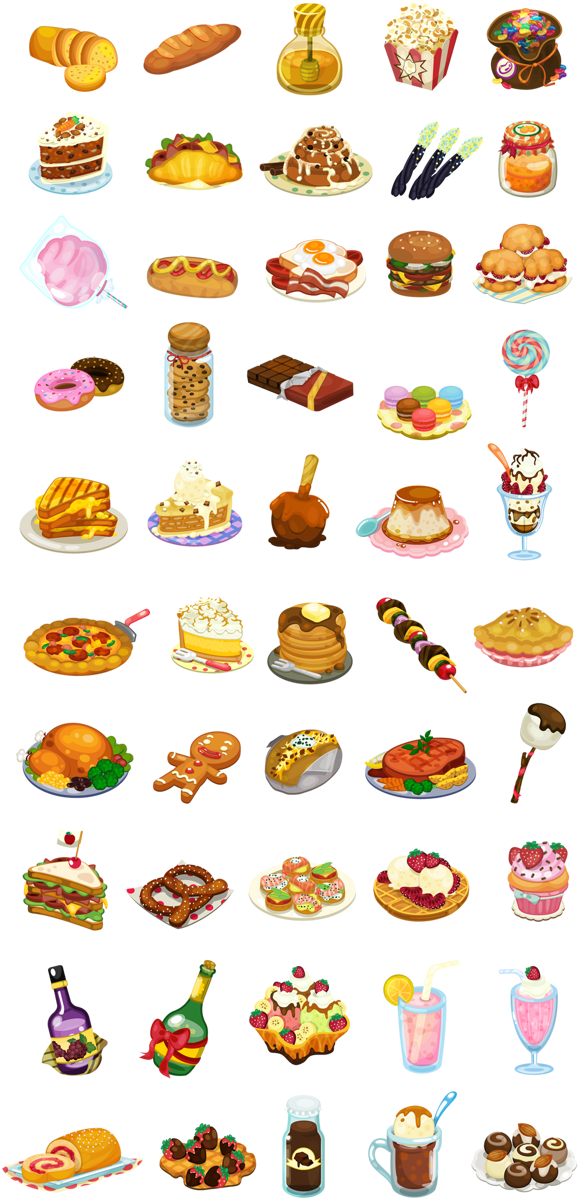 Assorted Dessertsand Snacks Collection