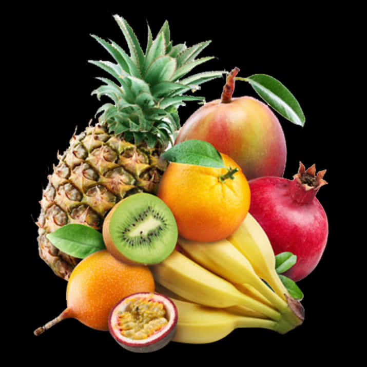 Assorted Fresh Fruits Collection